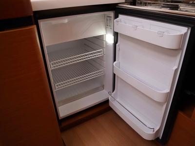 Galley of Diamond, a Jeanneau Sun Odyssey 440 sailboat at Athens, Greece