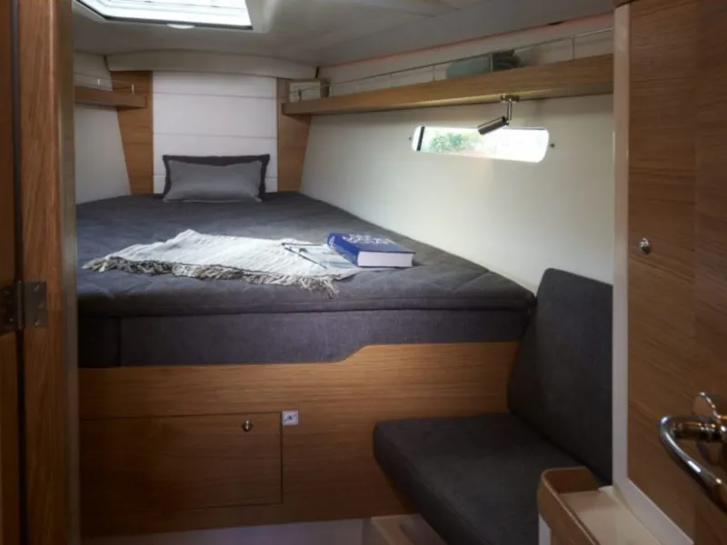 Cabin on Gazelle, a X-Yachts Xp 44 sailboat at Lavreotiki Municipal Unit, Greece
