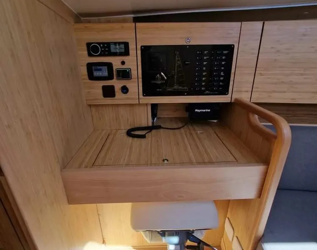 Salon of NN1, a Scandinavia Yachts Scandinavia 35 sailboat at Grad Biograd na Moru, Croatia