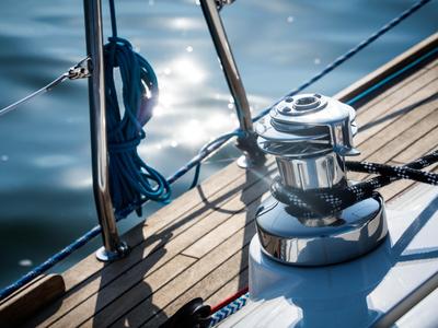 Deck of NN1, a Scandinavia Yachts Scandinavia 35 sailboat at Grad Biograd na Moru, Croatia