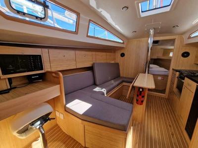 Salon of NN1, a Scandinavia Yachts Scandinavia 35 sailboat at Grad Biograd na Moru, Croatia