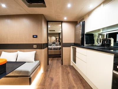 Galley of Phantom, a Gulet Motoryacht yacht at Bodrum, Turkey