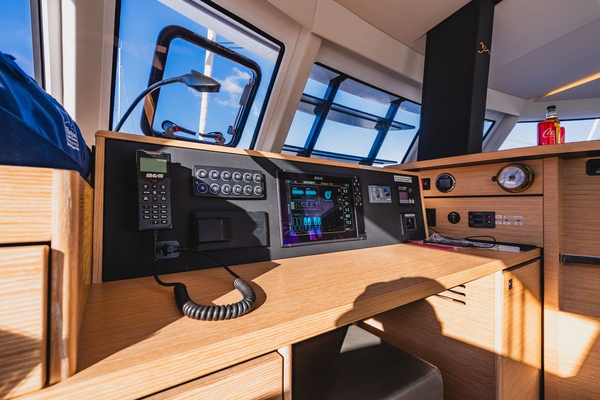 SempreVerde, a Nautitech Rochefort Nautitech 44 Open catamaran at Road Town, British Virgin Islands