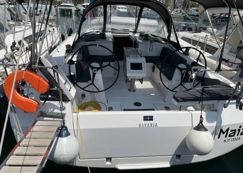 MAIA, a Bavaria Bavaria C42 sailboat at Athens, Greece