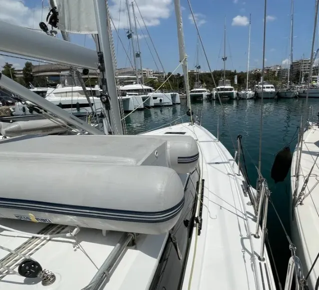 MAIA, a Bavaria Bavaria C42 sailboat at Athens, Greece