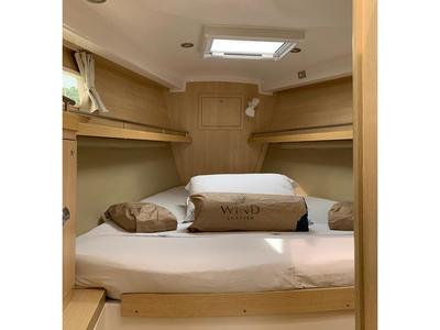 Cabin on Nuestro, a Delta 41 sailboat at Paraty, Brazil