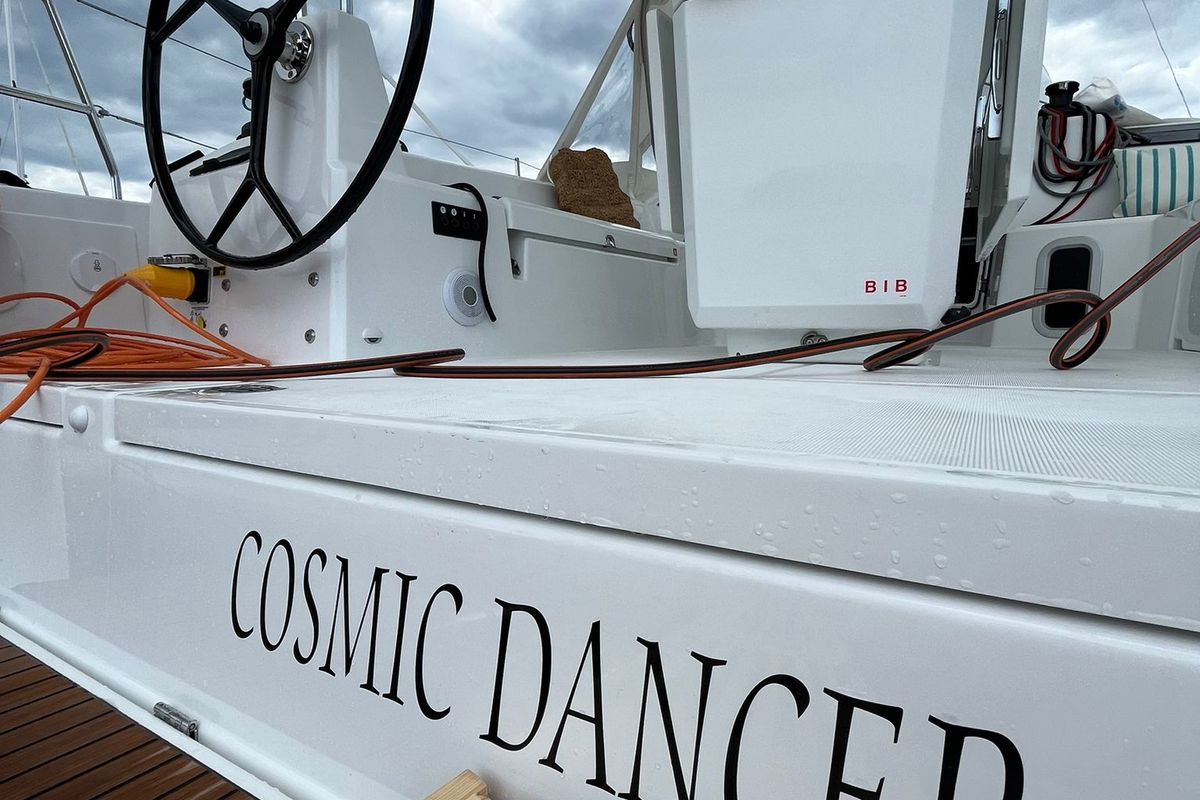COSMIC DANCER, a Beneteau Oceanis 40.1 sailboat at Split, Croatia