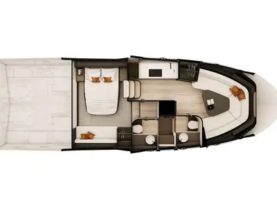 Premium +, a FIM FIM 440 Regina motorboat at Murter, Croatia