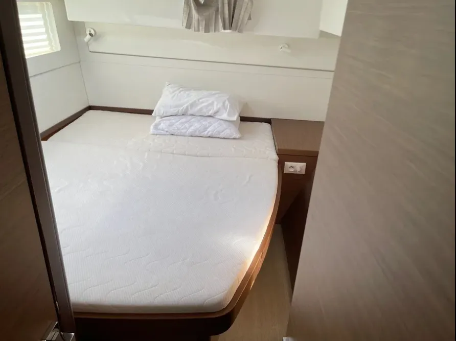 Cabin on AF-LAG40B, a Lagoon 40 catamaran at Municipal Unit of Lefkada, Greece