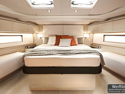 Cabin on Marny, a Beneteau Oceanis 51.1 sailboat at Općina Rogoznica, Croatia
