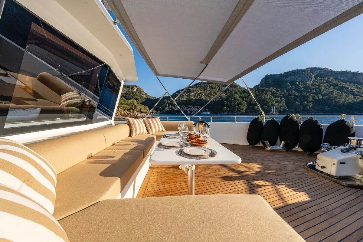 Lila Trawler, a Motoryacht Motoryacht yacht at Fethiye, Turkey