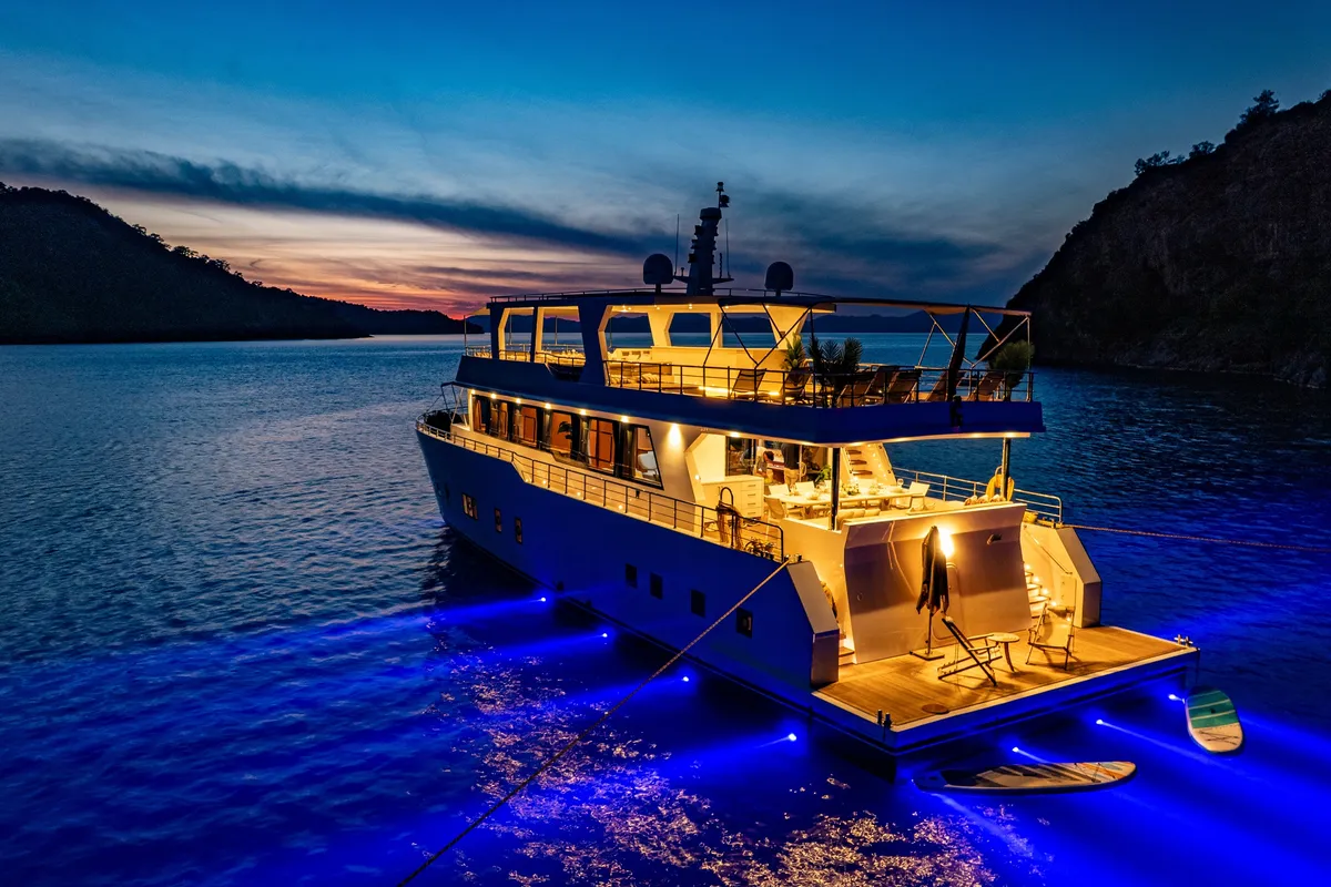 Lila Trawler, a Motoryacht Motoryacht yacht at Fethiye, Turkey