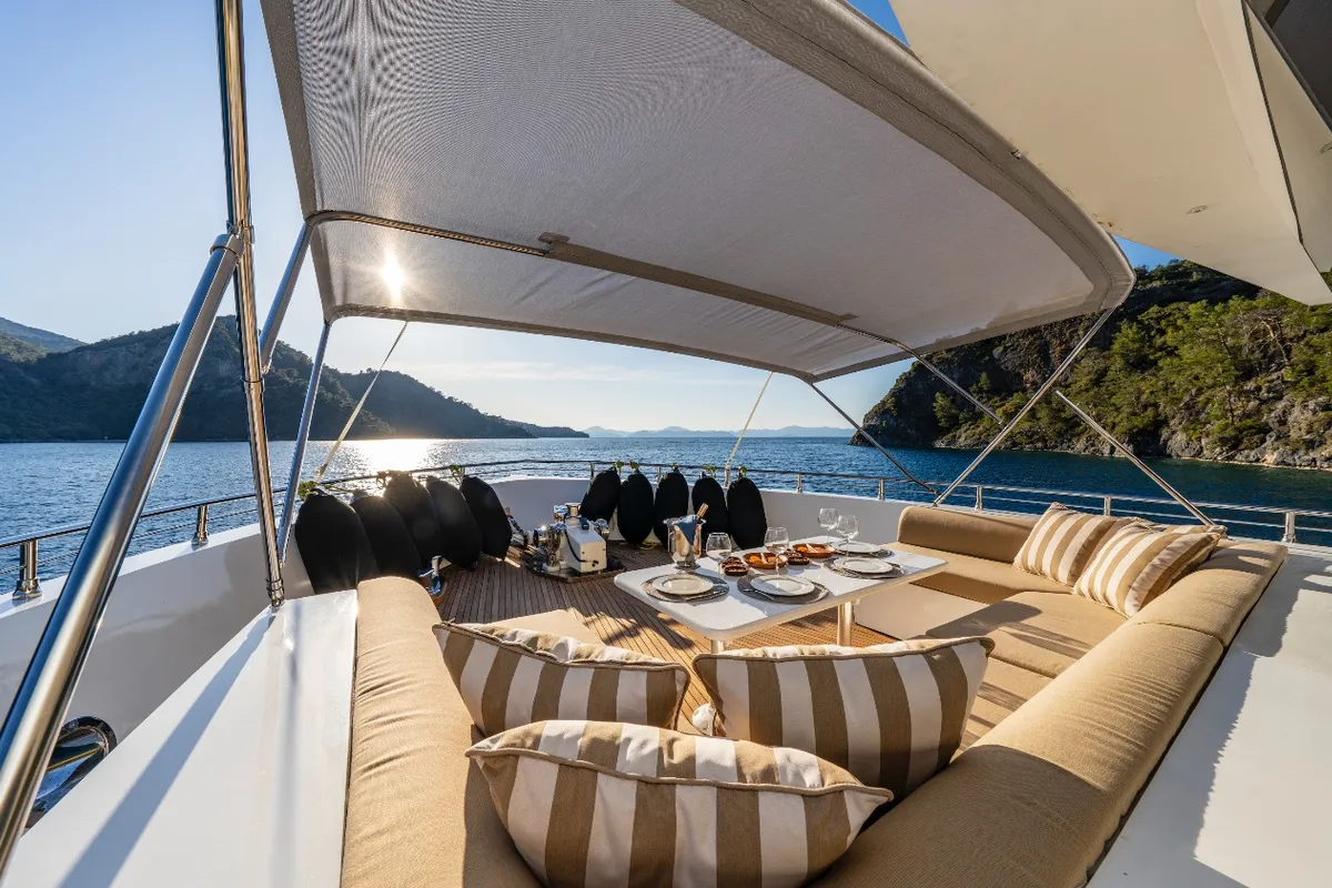 Lila Trawler, a Motoryacht Motoryacht yacht at Fethiye, Turkey