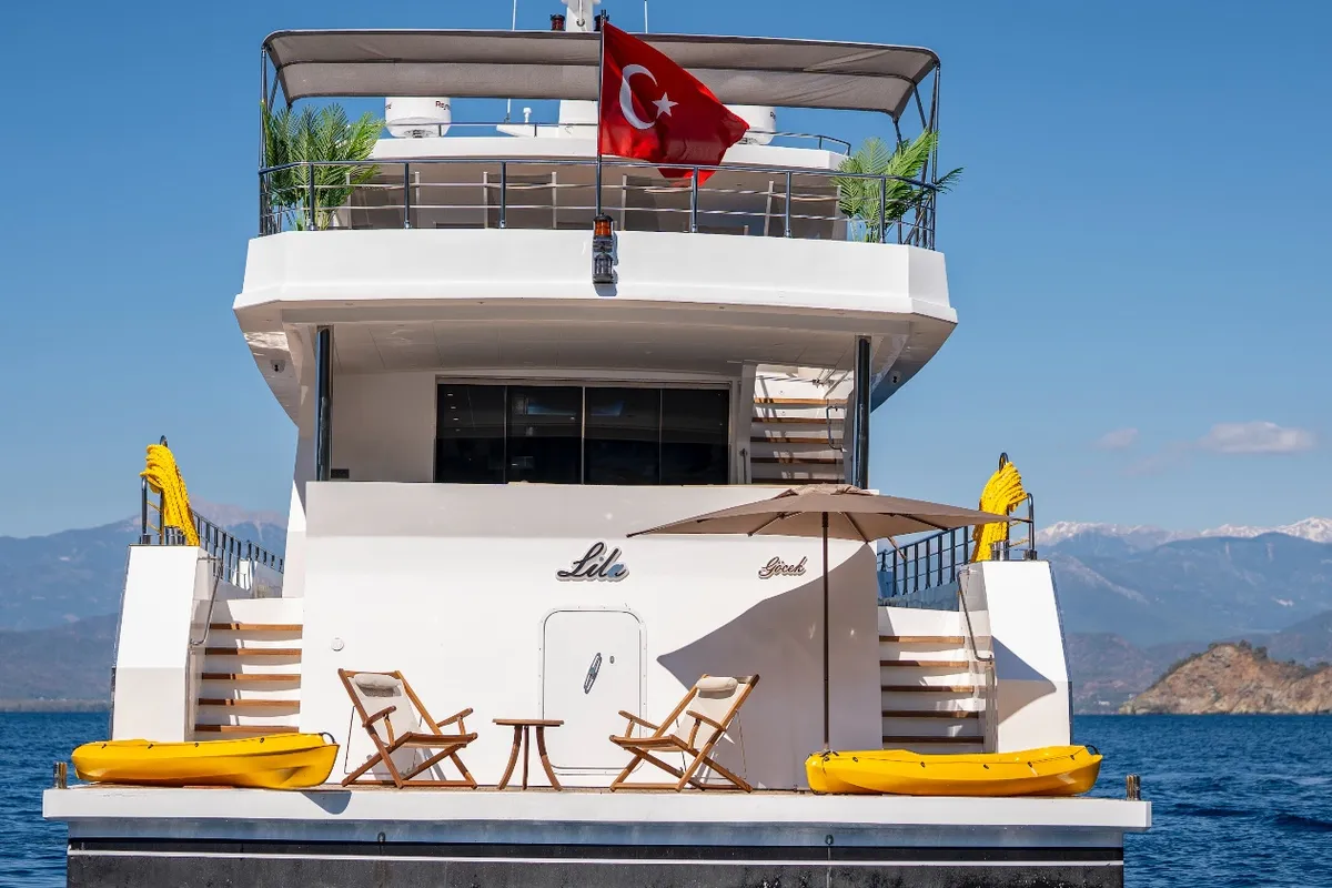 Lila Trawler, a Motoryacht Motoryacht yacht at Fethiye, Turkey
