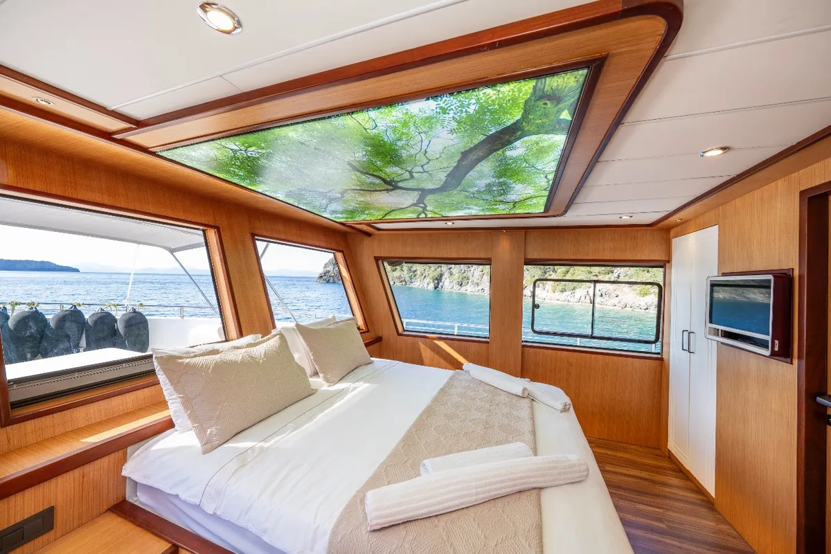 Lila Trawler, a Motoryacht Motoryacht yacht at Fethiye, Turkey