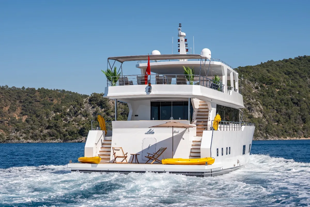 Lila Trawler, a Motoryacht Motoryacht yacht at Fethiye, Turkey