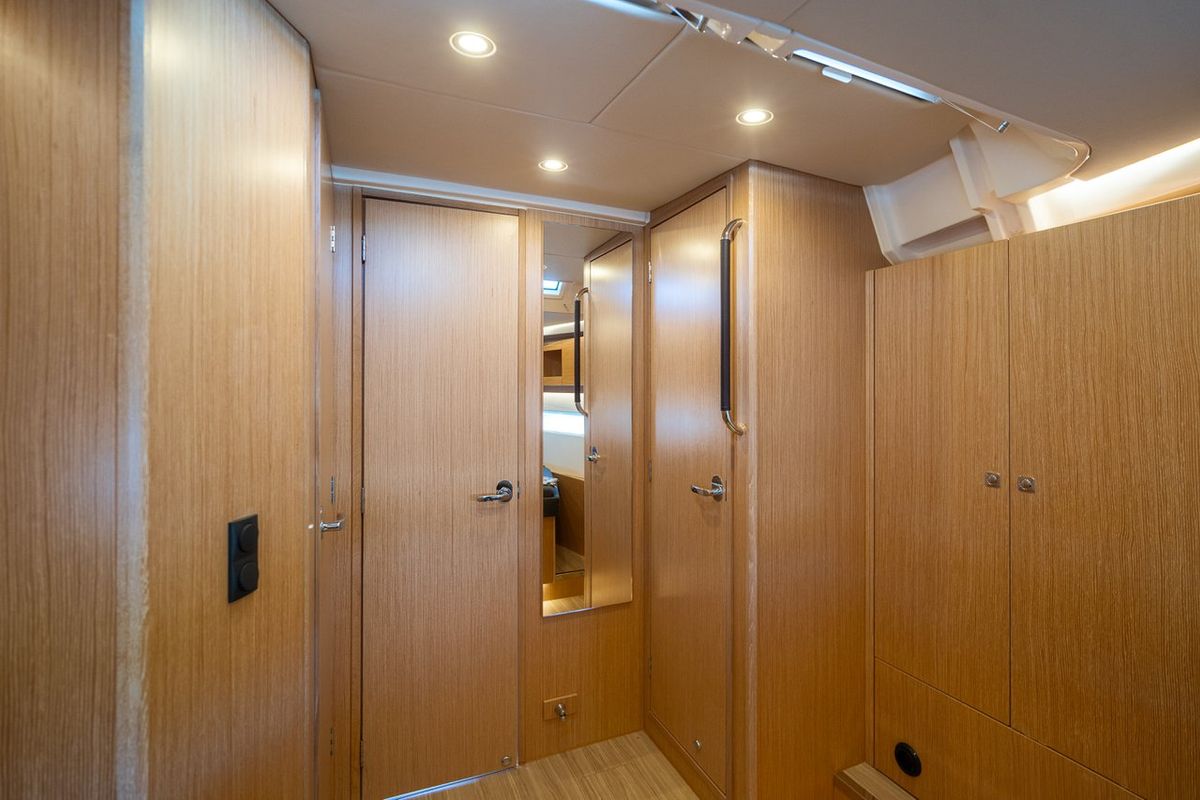 Aria, a Bavaria C45 Style sailboat at Grad Pula, Croatia