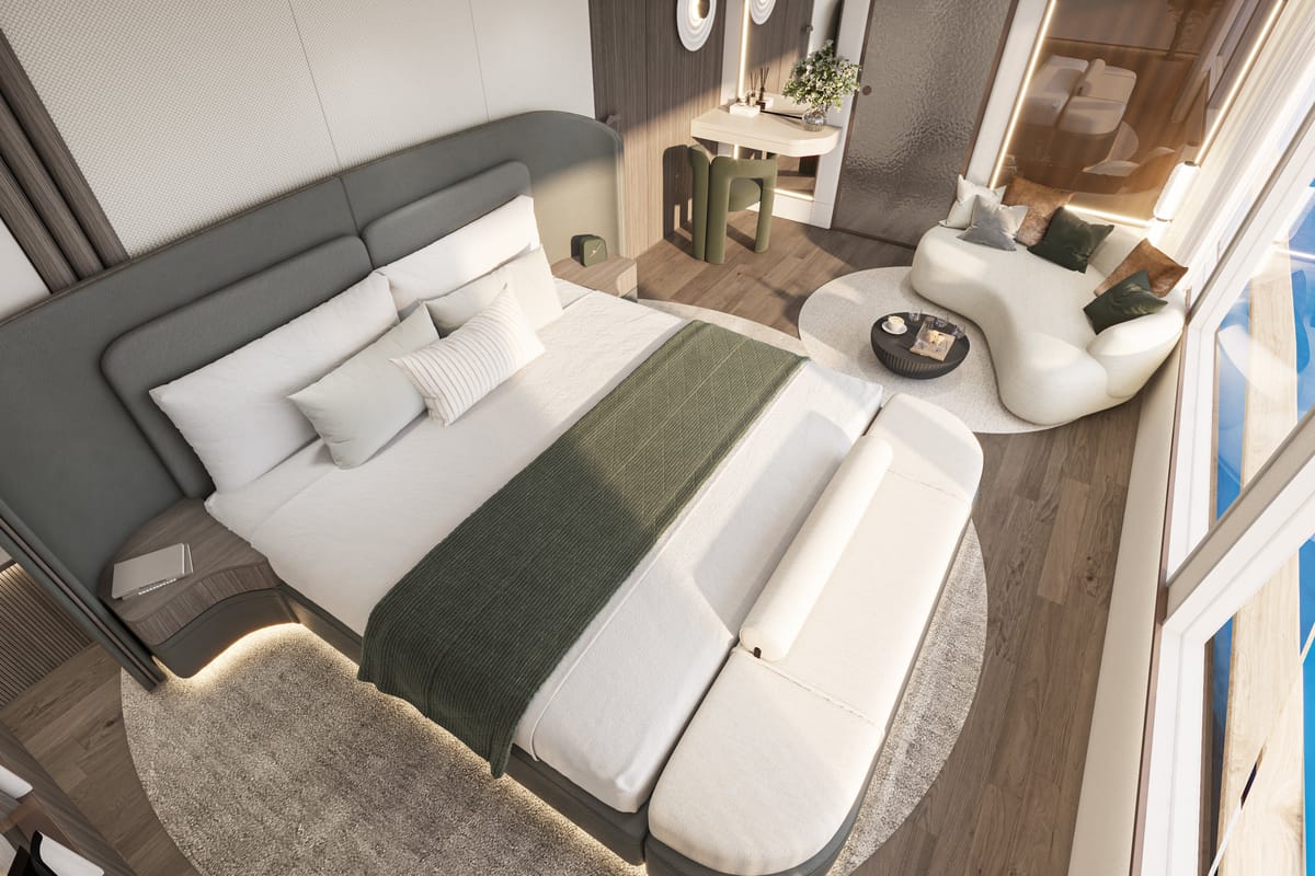 Cabin on Bello, a Gulet Luxury Motor Yacht yacht at Split, Croatia