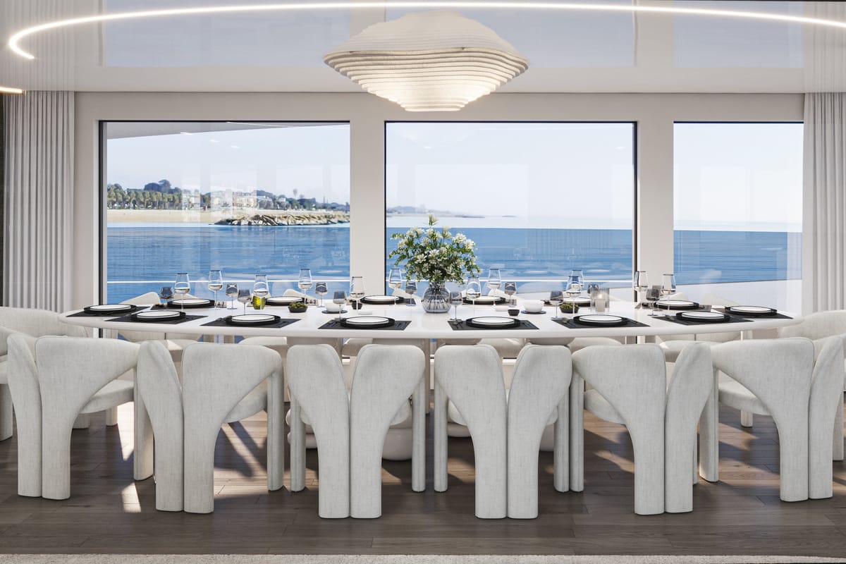 Salon of Bello, a Gulet Luxury Motor Yacht yacht at Split, Croatia