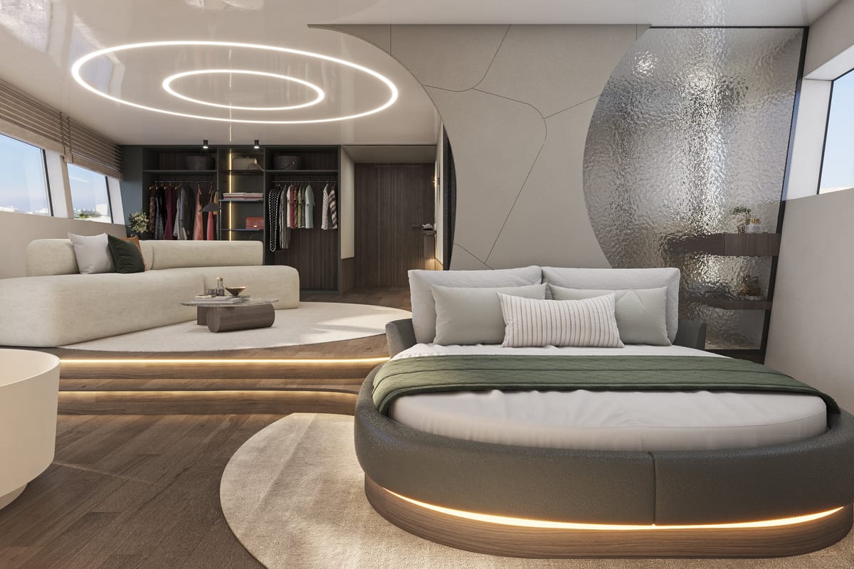 Cabin on Bello, a Gulet Luxury Motor Yacht yacht at Split, Croatia