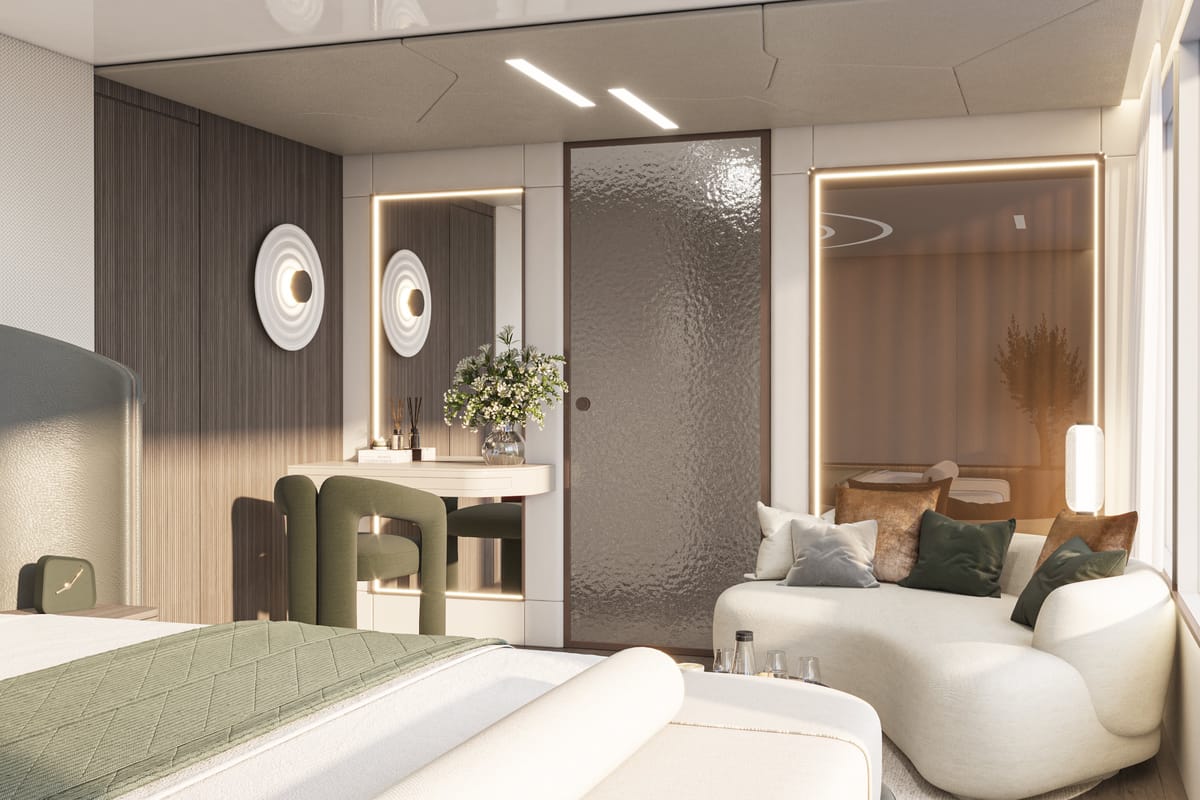 Cabin on Bello, a Gulet Luxury Motor Yacht yacht at Split, Croatia
