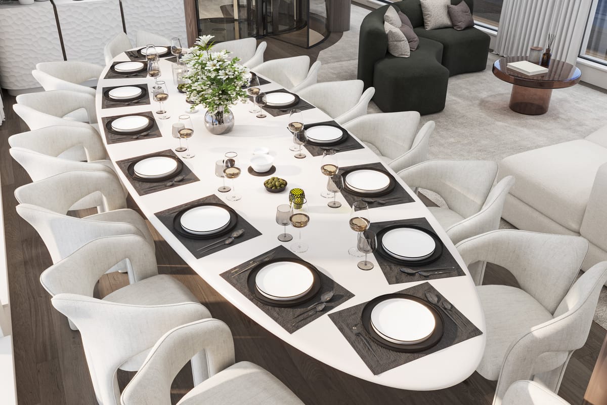 Salon of Bello, a Gulet Luxury Motor Yacht yacht at Split, Croatia