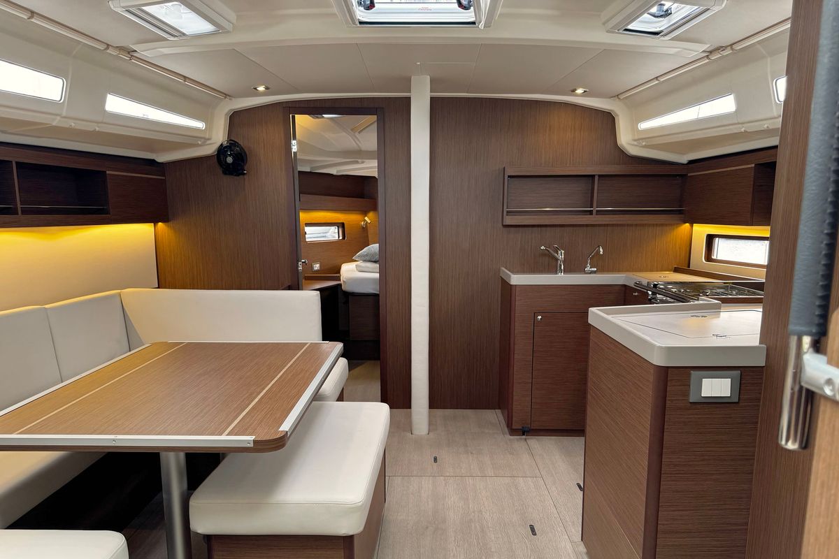 Salon of Magic, a Beneteau Oceanis 40.1 sailboat at Grad Biograd na Moru, Croatia