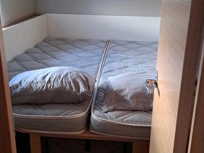 Cabin on HELIOS, a Nautitech 40 catamaran at Propriano, France