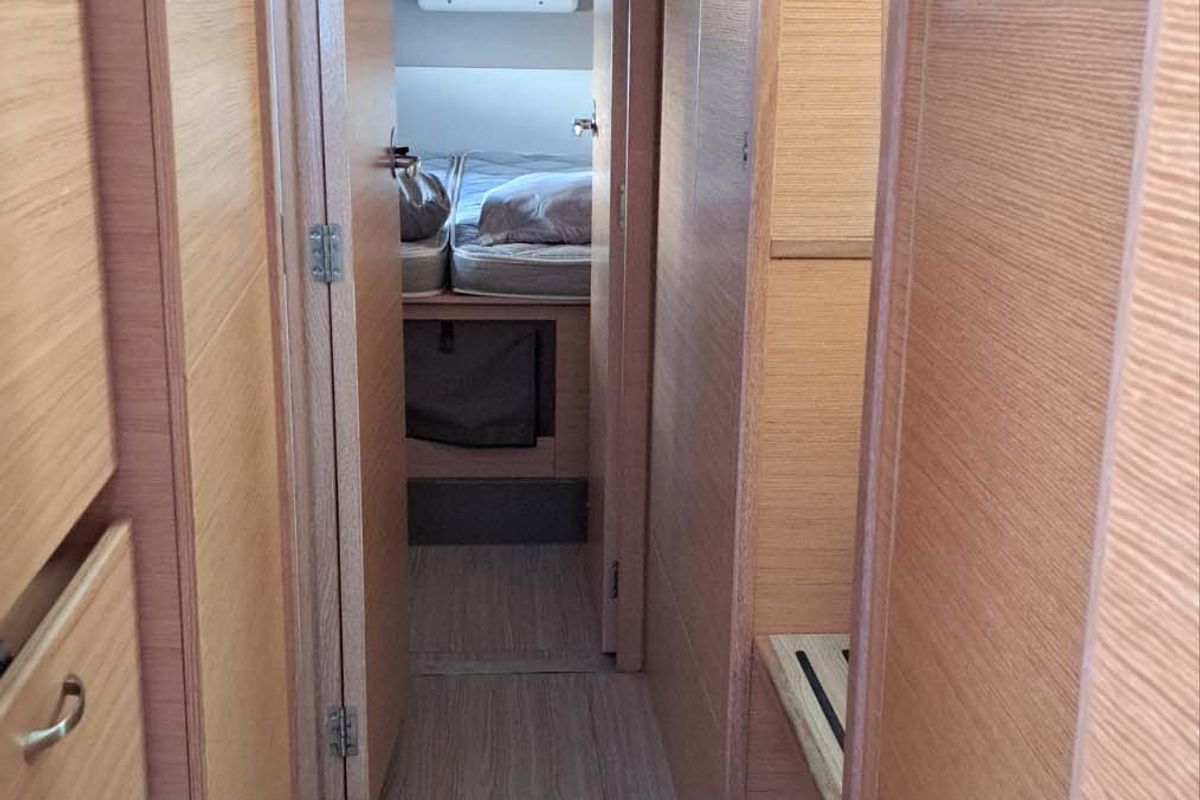 HELIOS, a Nautitech 40 catamaran at Propriano, France