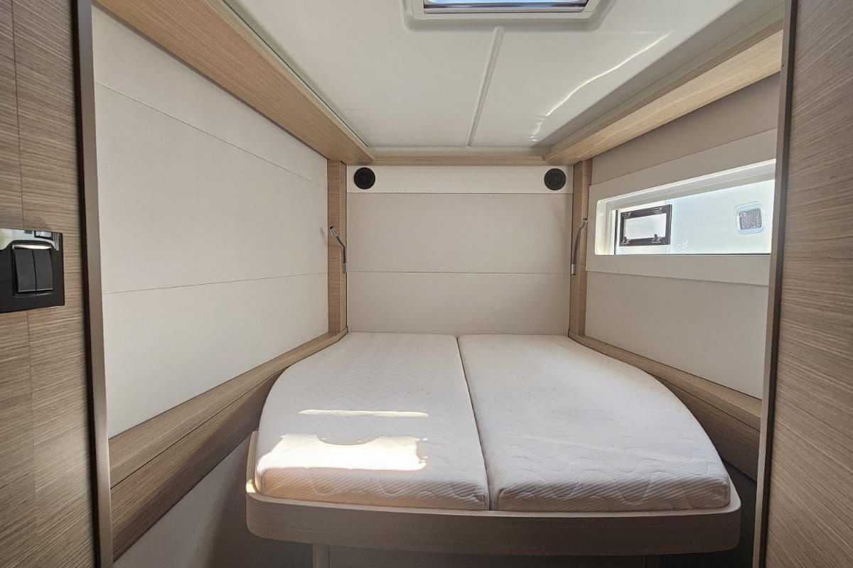 Cabin on Kayian, a Lagoon 46 catamaran at Municipal Unit of Ellomenos, Greece