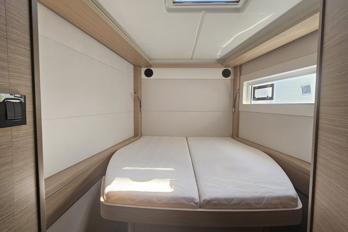 Cabin on Kayian, a Lagoon 46 catamaran at Municipal Unit of Ellomenos, Greece