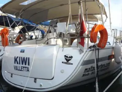 KIWI, a Bavaria Bavaria Cruiser 36 sailboat at Kalkara, Malta