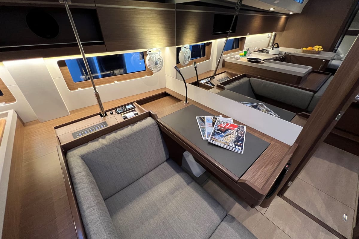 Deck of Panda II, a Beneteau Oceanis 51.1 sailboat at Grad Pula, Croatia