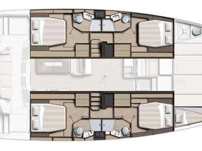 Stellar, a Bali 4.4 catamaran at Road Town, British Virgin Islands