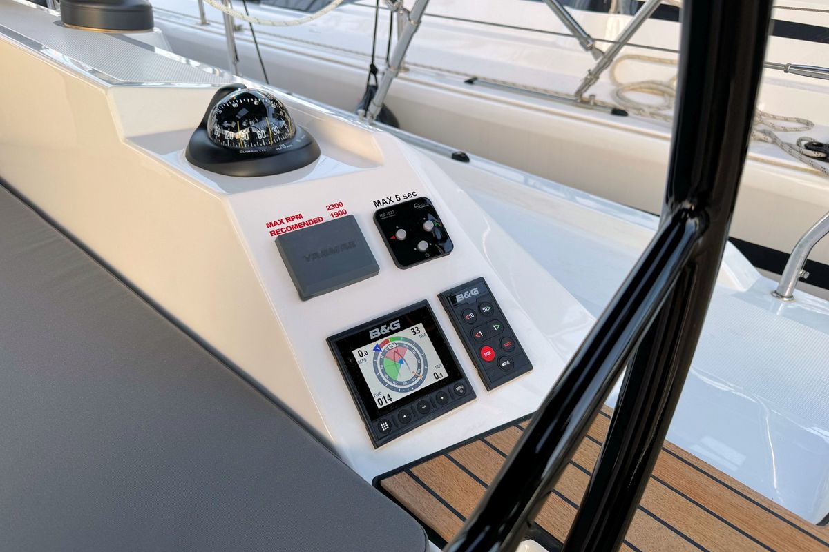 Ivana, a Bavaria C42 sailboat at Grad Pula, Croatia