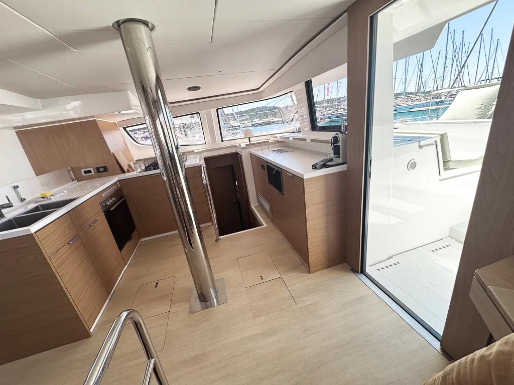 Grand Azure, a Bali 4.6 catamaran at Pirovac, Croatia