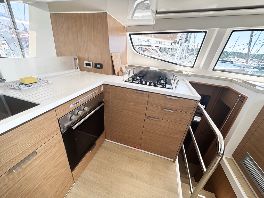 Grand Azure, a Bali 4.6 catamaran at Pirovac, Croatia