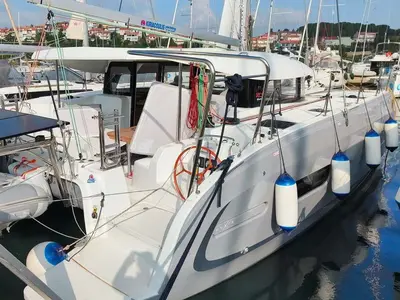 MINT COOLER V, a Excess Excess 11 catamaran at Grad Pula, Croatia