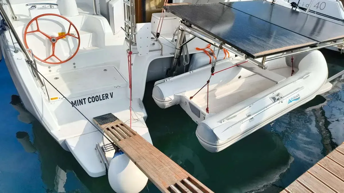 MINT COOLER V, a Excess Excess 11 catamaran at Grad Pula, Croatia