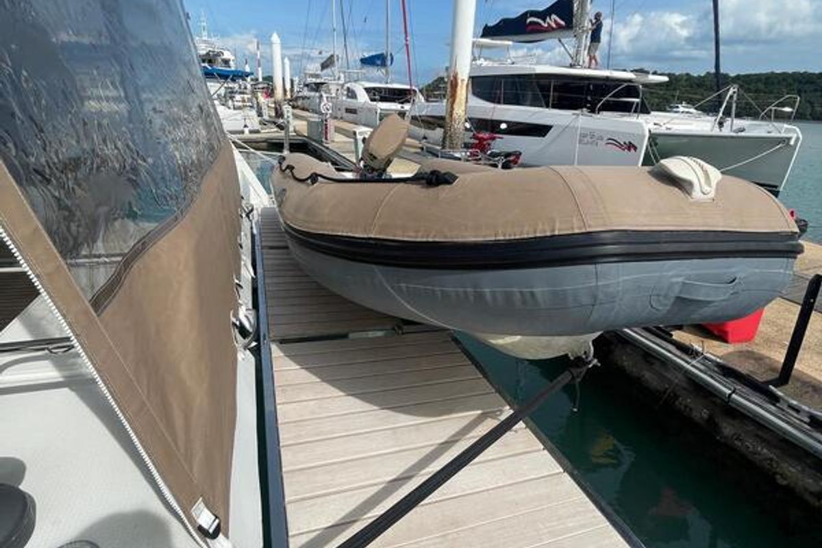 Maravelle, a Fountaine Pajot Saona 47 Quintet catamaran at Pa Khlok, Thailand