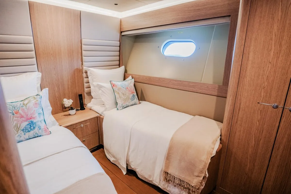 Cabin on Dream, a Cyrus Yachts Cyrus 34 yacht at Grad Šibenik, Croatia