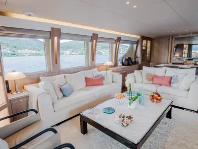 Salon of Dream, a Cyrus Yachts Cyrus 34 yacht at Grad Šibenik, Croatia