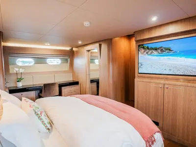 Cabin on Dream, a Cyrus Yachts Cyrus 34 yacht at Grad Šibenik, Croatia