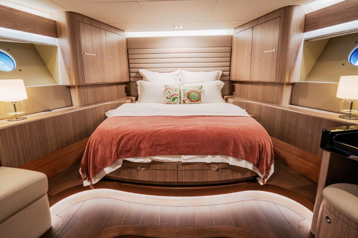 Cabin on Dream, a Cyrus Yachts Cyrus 34 yacht at Grad Šibenik, Croatia