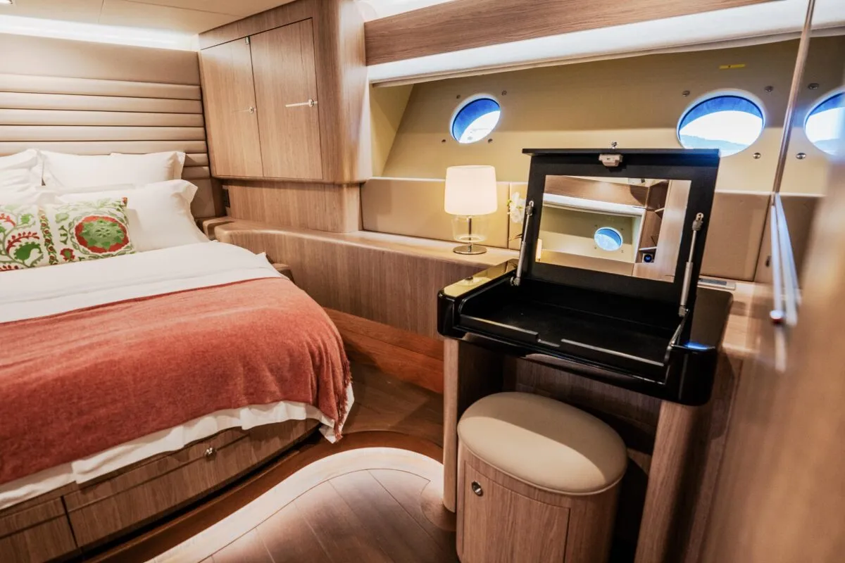 Cabin on Dream, a Cyrus Yachts Cyrus 34 yacht at Grad Šibenik, Croatia