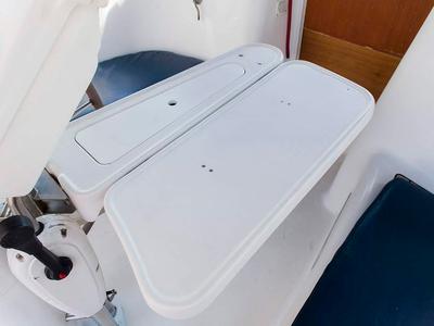 Salon of Ariadne, a Beneteau Oceanis Clipper 343 sailboat at Preveza, Greece