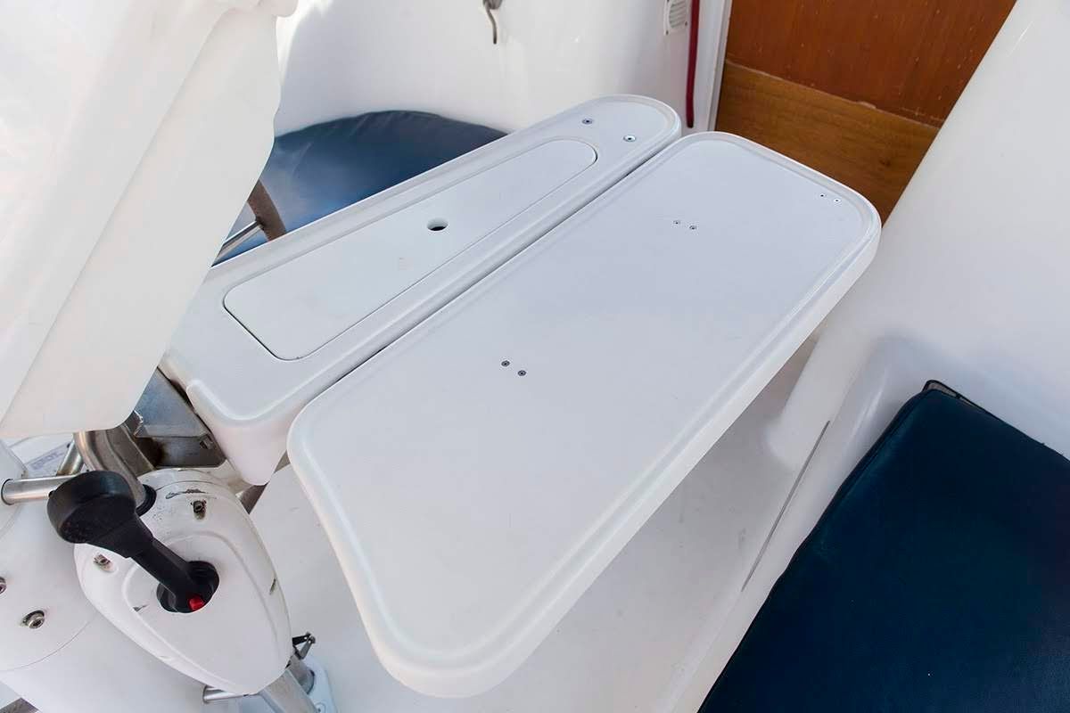 Salon of Ariadne, a Beneteau Oceanis Clipper 343 sailboat at Preveza, Greece