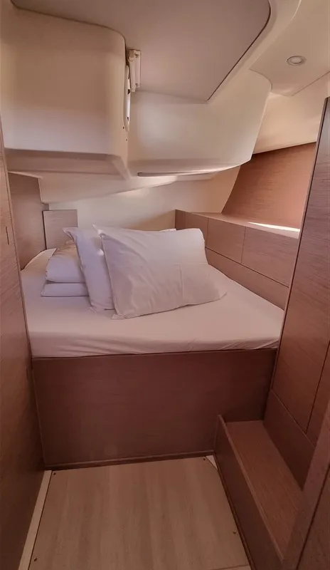Cabin on Hugo, a Hanse Yachts Hanse 508 sailboat at Grad Pula, Croatia
