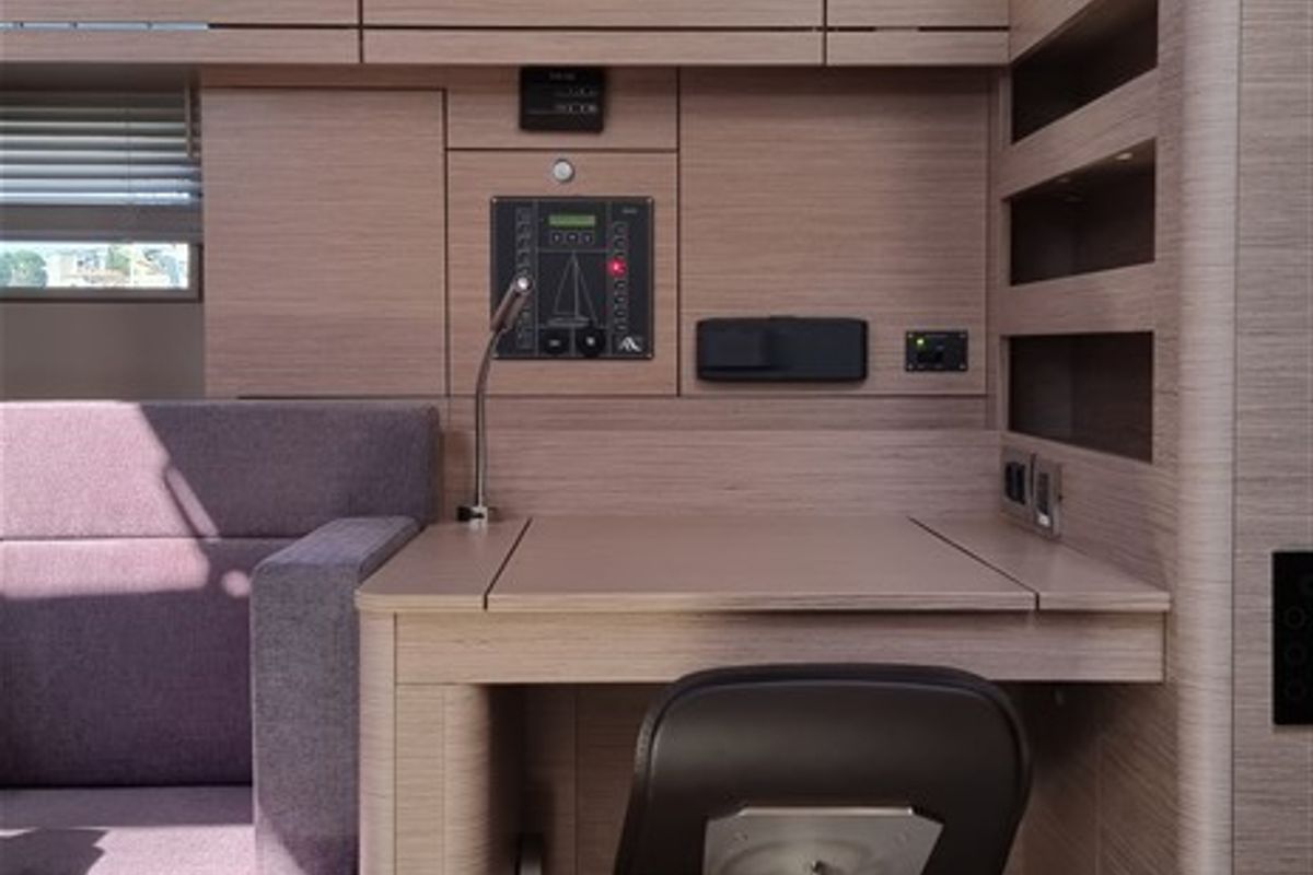 Salon of Hugo, a Hanse Yachts Hanse 508 sailboat at Grad Pula, Croatia