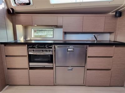 Galley of Hugo, a Hanse Yachts Hanse 508 sailboat at Grad Pula, Croatia